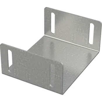 ALCAPLAST Propojka drenážního žlabu 75 mm, pozinkovaná ocel ALC-ADZ-P007