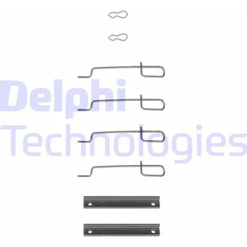 Brzdový kotouč Příslušenství kotoučové brzdy DELPHI LX0044