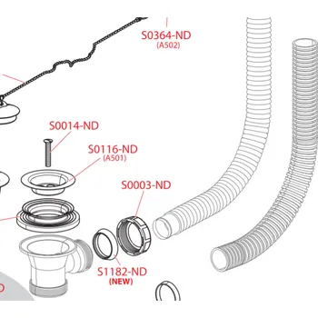 ALCAPLAST ND ALCAPLAST Těsnění kuželové 38×30×7 ALC-S1182-ND