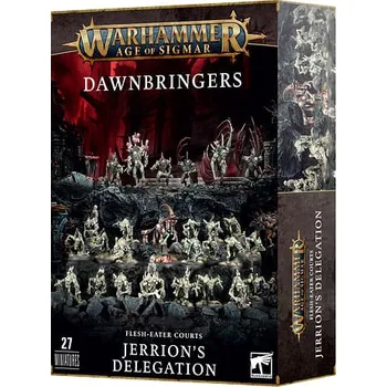 Volný čas Games Workshop Warhammer Age of Sigmar: Flesh-Eater Courts Jerrion s Delegation