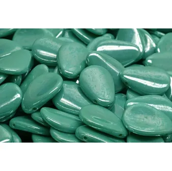 Korálek Lístek sasanky 11x16mm č. 84 (11x16mm)