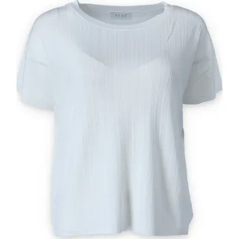 Dámský svetr Halenka z úpletu LA23046 barva: bílá, velikost: L/XL