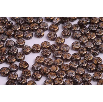 Korálek Dvoudírkový hexagon č. 76