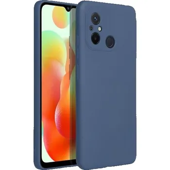 Pouzdro na mobilní telefon Zadní kryt Forcell SOFT pro Xiaomi Redmi 12 4G, tmavě modrá