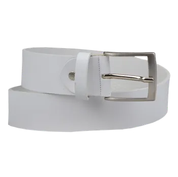 Opasek NovaKabelka.cz Pánský kožený pásek Cintura Nuovo Bianca Secondo