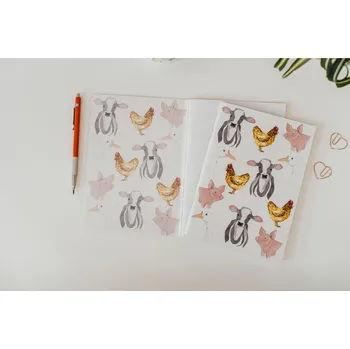 Sešit ePiPí Sešit A5 - Zvířátka ze statku Listy sešitu: Linky