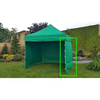 Krycí plachta Boční plachta Profi Steel šíře 3,75 m - Zelená