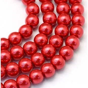 Dětské navlékací korálky Korálky voskované č.10 (10 mm)