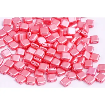 Korálek Dvoudírkové čtverečky č. 51 (6x6 mm)