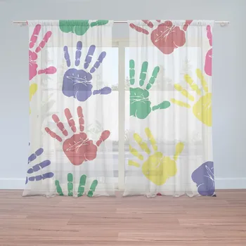 Záclona Sablio Záclony Barevné otisky: 2ks 150x250cm