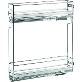 Nábytkové kování VIBO boční koš, 150mm, plastové misky, levá (VIBO boční koš, 150mm, plastové misky, levá)