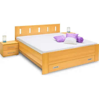 Postel Nábytek Mikulík Dvoulůžko s úl. prostorem BENO II ROZMĚR: 160 x 200 cm