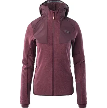 Dámská mikina Dámská Mikina HI-TEC LADY TORFO M000177026 – Vínová M