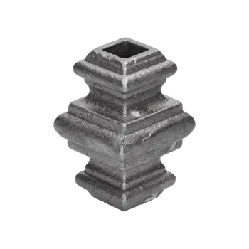 Zábradlí Návlek 68 x 40 mm, na čtyřhran 12 x 12 mm, Nevhodné pro žárové zinkování.