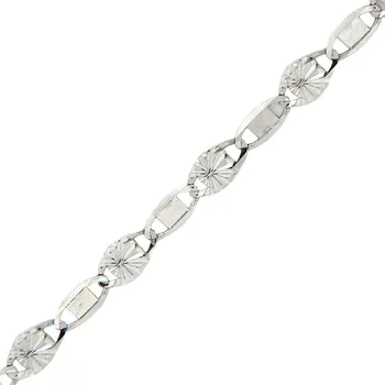 Náramek Zlatý řetízek GVBL/030/D1/1/W, vel. 19, 0.79 g