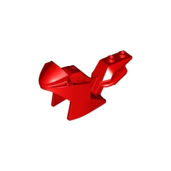 18895 Red Motorcycle Fairing, Racing (Sport) Bike (Červený motocyklový kryt, závodní (sportovní) kolo)