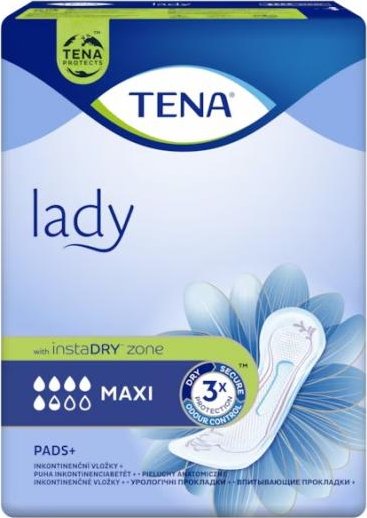 TENA Lady Maxi inkontinenční dámské vložky 12 ks