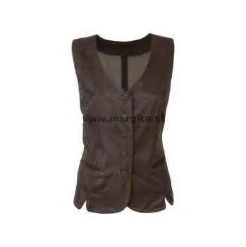 Pánská vesta Margita Trapper Myslivecká vesta dámská FREDERIKA - Barva zelená, Velikost 36