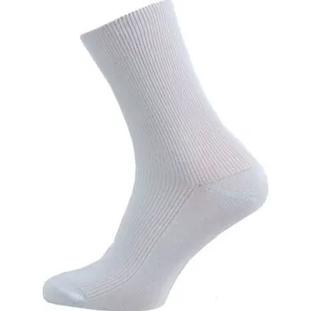 Pánské ponožky Ponožky dámské ponožky MEDIC černé/bílé Novia 1091 balení 5 párů Barva: Bílá, Velikost: 23, Balení: 5 párů