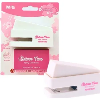 Sešívačka MG Sakura 24/6 20l+drátky, bílá