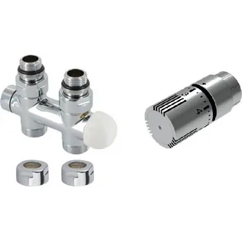 Isan 128 termostatická sada přímá středová chrom O39CFA-128