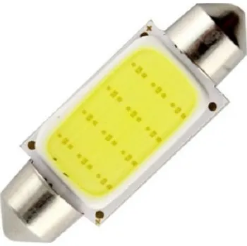 Autožárovka LED Autožárovky C5W - COB 12V 1W bílá 41mm