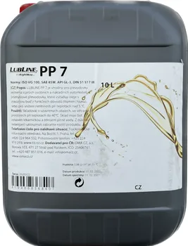Převodový olej LubLine PP 7 85W 10 l