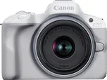 CANON EOS R50 WHITE + RF 18-45 IS STM + dárek sleva 10% na RF objektivy