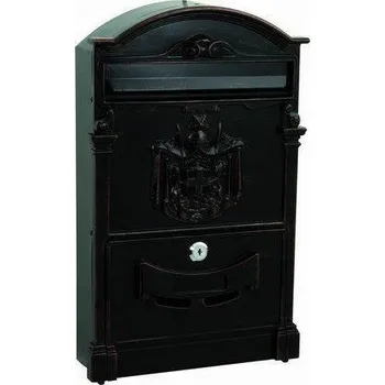 Železářství MP-KOVÁNÍ Poštovní schránka kované železo antik měď 41x25,5x9cm