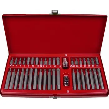 Bit Sada bitů torx, hex, spline 40 dílů, OK-01.0040