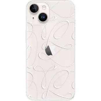Pouzdro na mobilní telefon Odolné silikonové pouzdro iSaprio - Fancy - white - iPhone 15