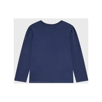 Dámská halenka United Colors Of Benetton Halenka 3P4ZG104R Tmavomodrá Regular Fit 82