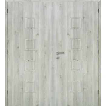 Interiérové dveře DOORNITE dveře interiérové 180 cm folie QUADRA dvoukřídlé laminované