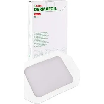 Zdravotnický materiál BATIST Medical Dermafoil 10 x 12 cm 50 ks