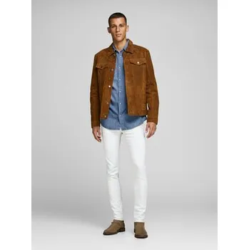 Pánská košile Jack & Jones Košile Sheridan 12138115 Modrá Slim Fit XL