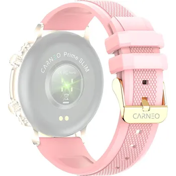 Řemínek na hodinky Náhradní řemínek pro CARNEO Prime Slim růžový