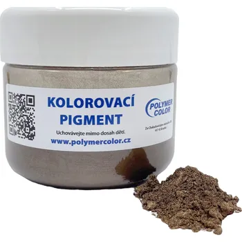 Průmyslové lepidlo Pigment metalický hnědý Polycol Velikost balení: 50g 9911038