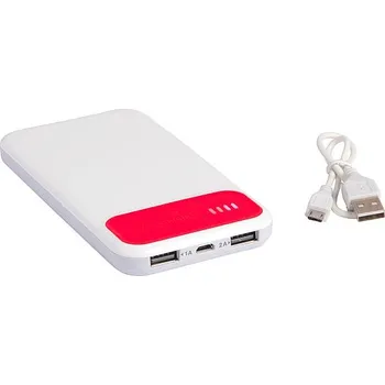 Powerbanka Powerbank SILICON VALLEY, červená
