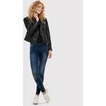 ONLY Bunda z imitace kůže Gemma 15153079 Černá Regular Fit 34