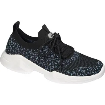 Dámské tenisky Scholl FREEDOM LACES černé dámské zdravotní tenisky s paměťovou stélkou Memory Cushion