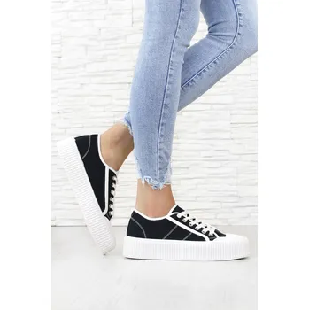 Dámská obuv Goll Plátěnky na platformě J2364-1B Velikost: 36