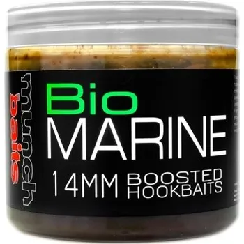 Návnadová surovina MUNCH BAITS - Dipované boilies Bio Marine 14 mm 200 ml