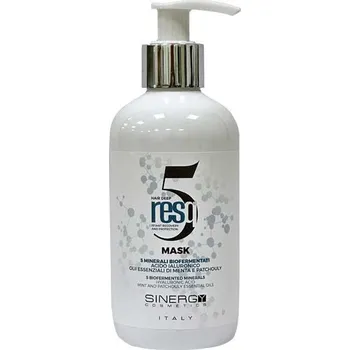 Vlasová regenerace Sinergy Cosmetics Sinergy Hair Deep RESQ5 Mask 250ml - Remineralizační maska