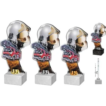 Poháry Bauer Akrylátová trofej ACTD0035M1 | Hasiči