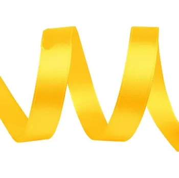 Stuha Atlasová stuha šíře 5mm, žlutá