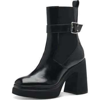 Dámská zimní obuv DÁMSKÉ KOTNÍKOVÉ BOTY TAMARIS 1-25319-41 001 ČERNÁ Barva: Černá, Velikost: 40