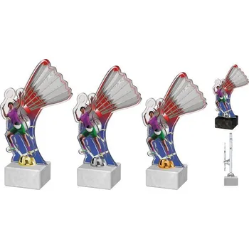 Poháry Bauer Akrylátová trofej ACTD0023M1 | Badminton