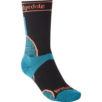 Pánské ponožky Bridgedale Trail Run MW T2 MS Crew Women's black/845 L ponožky