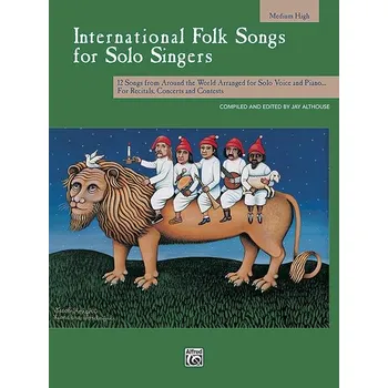 International Folk Songs for Solo Singers - noty pro zpv 610404