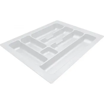 Příborník do zásuvky In-Design Příborník UNI 490 mm bílý - různé šířky Šířka příborníku (mm): 358 - 385